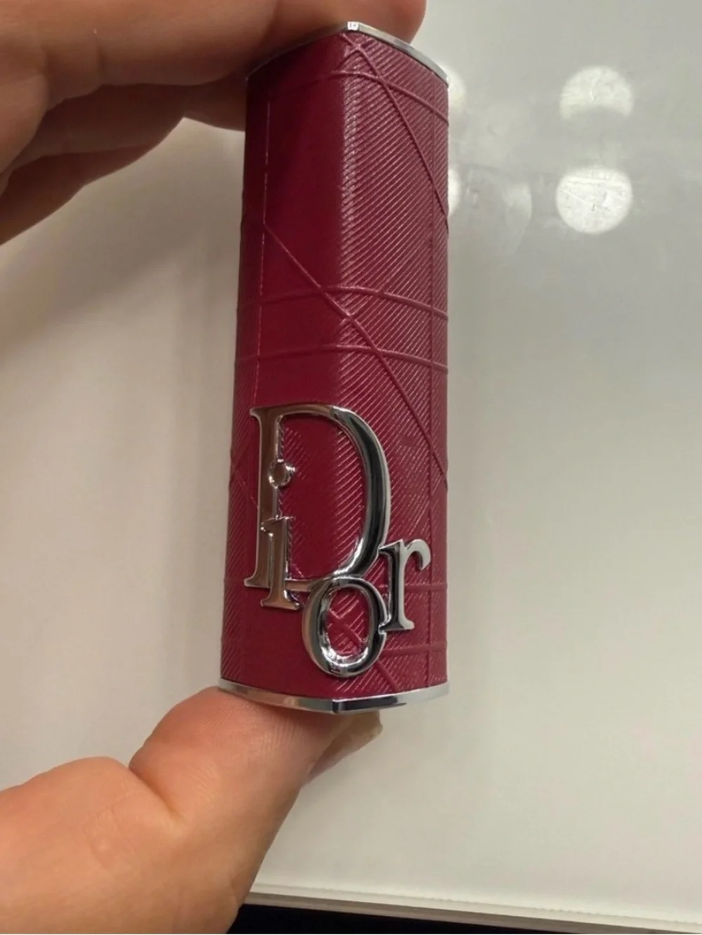 Dior Lipstick Case in Rich Berry